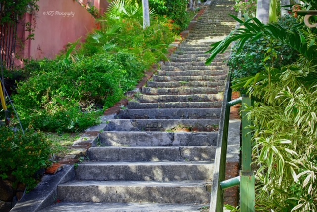 99 Steps, Kongens Gade, St. Thomas (Photo: Nour Suid)